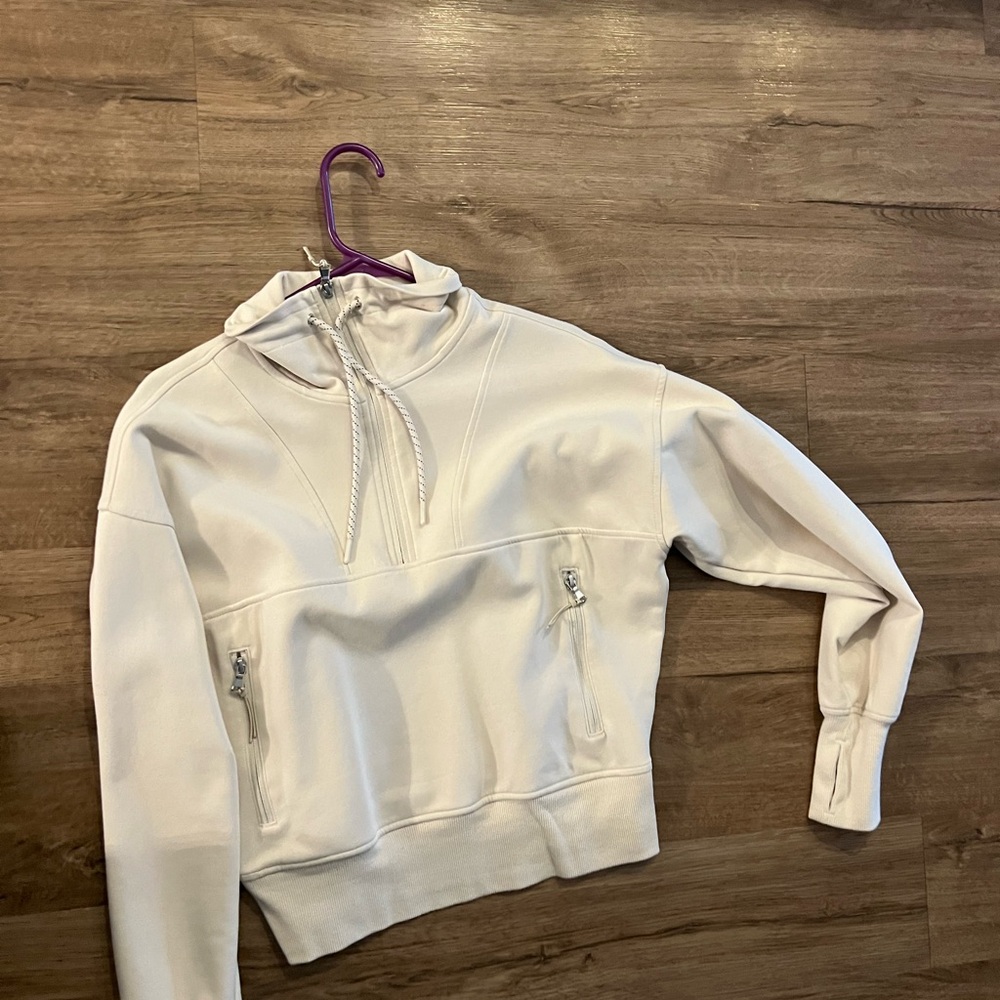 Old navy active cropped sweatshirt quarter zip